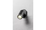 OPRAWA SUFITOWA SOLIS, 55x100 mm, max.250V, IP20, 1*GU10, max.50W, OKRĄGŁA, CZARNA