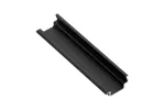 PROFIL ALUMINIOWY LED WPUSZCZANY KĄTOWY GLAX, CZARNY MAT, L= 2m