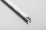 OSŁONKA MLECZNA PŁASKA DO PROFILU LED GLAX Micro 45m