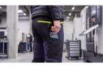 PLUM spodnie 4-way stretch granatowe M (50)
