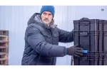 LEON kurtka ocieplana z kapturem granatowa 4XL (60)