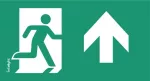 Piktogram WYJSCIE W GÓRE PRAWO LF10 / LOGO / 85310