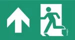 Piktogram WYJSCIE W GÓRE LEWO LF11 / LOGO / 85311