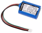 Pakiet akumulatorów LiFePO4 6,4V 1000mAh do oprawy Starlet Round 150 2H/3H / 350 1H - L50 x W36 x H18 / 90112 230V