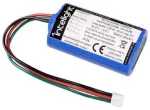 Pakiet akumulatorów LiFePO4 6,4V 1600mAh do oprawy Vella 150 3H / 250 1H - L65 x W36 x H18/ 90113 230V