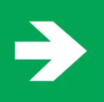 Piktogram do DiRECTO S / VELLA strzałka prawo-lewo / góra-dół - VD5 (125X125mm) / 87836