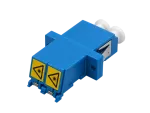 FO Adapter SM LC duplex z klapką przeciwkurzową ALANTEC