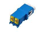 FO Adapter SM LC duplex (bezkołnierzowy) z klapką przeciwkurzową ALANTEC