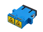 FO Adapter SM SC duplex z klapką przeciwkurzową ALANTEC