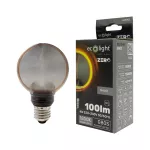 SERIA ZERO 4W 100lm E27 G80 Smoke