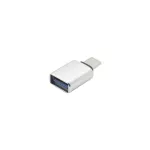 Adapter USB-C USB-A srebrny