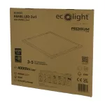Panel LED 2w1 595x595x16 30W UGR<19 4000lm 4000K