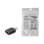 Adapter USB-C USB-A czarny
