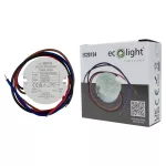 Zasilacz do puszki fi60 1,25A 15W 12V IP67 50x22