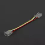 Złączka LED MONO CCT COB DIGITAL 10mm dwustronna zatrzaskowa z przewodem 10cm