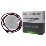 Zasilacz do puszki fi60 3,75A 45W 12V IP67 50x22