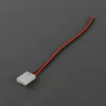Złączka LED MONO 8mm jednostronna z przewodem
