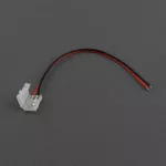 Złączka LED MONO 8mm jednostronna z przewodem