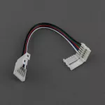 Złączka LED RGBW 12mm dwustronna z przewodem