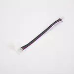 Złączka LED RGBW 12mm dwustronna z przewodem