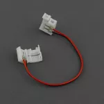 Złączka LED MONO 8mm dwustronna z przewodem IP63