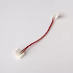 Złączka LED MONO 8mm dwustronna z przewodem IP63