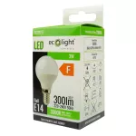 Żarówka LED GOLF BALL E14 3W 3000K 300lm