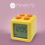 MARY'S budzik Klocek żółty