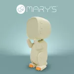 MARY'S budzik Robo Dino biały