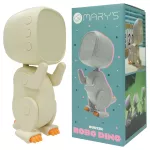 MARY'S budzik Robo Dino biały
