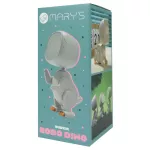 MARY'S budzik Robo Dino biały