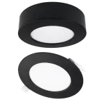 Downlight 6W okrągły CCT 2w1 czarny
