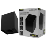 Oprawa Halogenowa OHN-4C N/T KWADRAT IP20 CZARNA