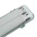 ZESTAW oprawa hermetyczna + 2xtuba LED 120cm 4000K