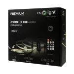 ZESTAW Taśma LED COB 320 24V 7W/m 4000K IP20 /5m/