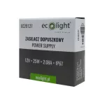 Zasilacz do puszki fi60 2,08A 25W 12V IP67 50x22