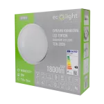 LED Torton 20W 4000K 1800lm IP65 OKRĄG BIAŁY