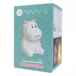 MARY'S lampka nocna LED Krówka różowa