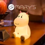 MARY'S lampka nocna LED Krówka różowa