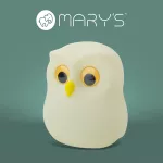 MARY'S lampka nocna LED Sowa