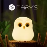 MARY'S lampka nocna LED Sowa