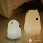 MARY'S lampka LED Miś mały biały RGB+WW /NB