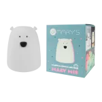 MARY'S lampka LED Miś mały biały RGB+WW /NB