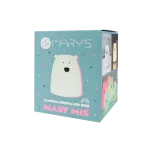 MARY'S lampka LED Miś mały biały RGB+WW /NB