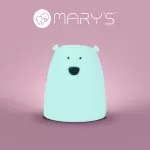 MARY'S lampka LED Miś mały niebieski RGB+WW /NB
