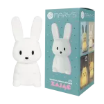 MARY'S lampka LED Zając mały biały RGB+WW +RC