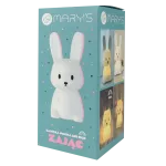 MARY'S lampka LED Zając mały biały RGB+WW +RC
