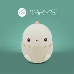 MARY'S lampka nocna LED Baby dino RGB różowy