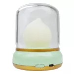 MARY'S lampka nocna LED Płomyczek zielony