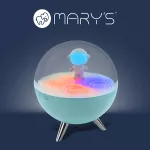 MARY'S lampka nocna LED RGB Księżyc niebieski